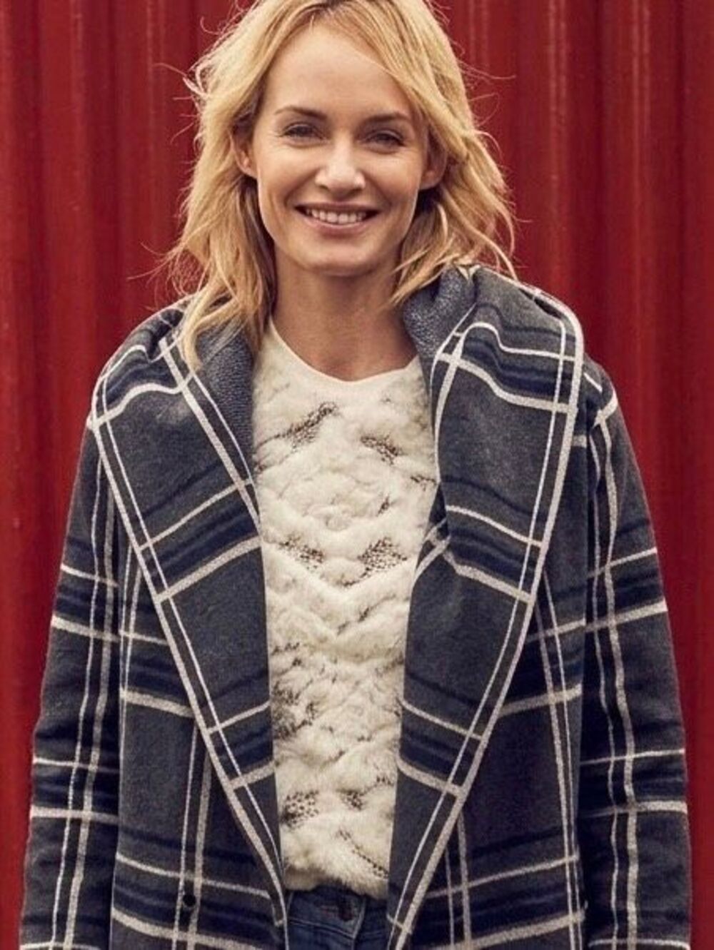 Anthropologie Amadi Women Small Petite Cream Calista Fur Sherpa Pullover Sweater